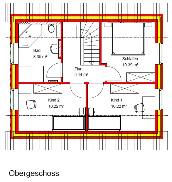 Grundriss Dachgeschoss