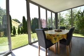 verglaste Terrasse