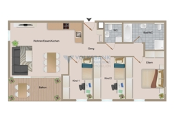 Wohnungsplan