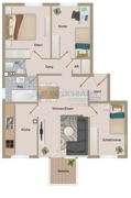 Wohnungsplan