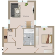 Wohnungsplan