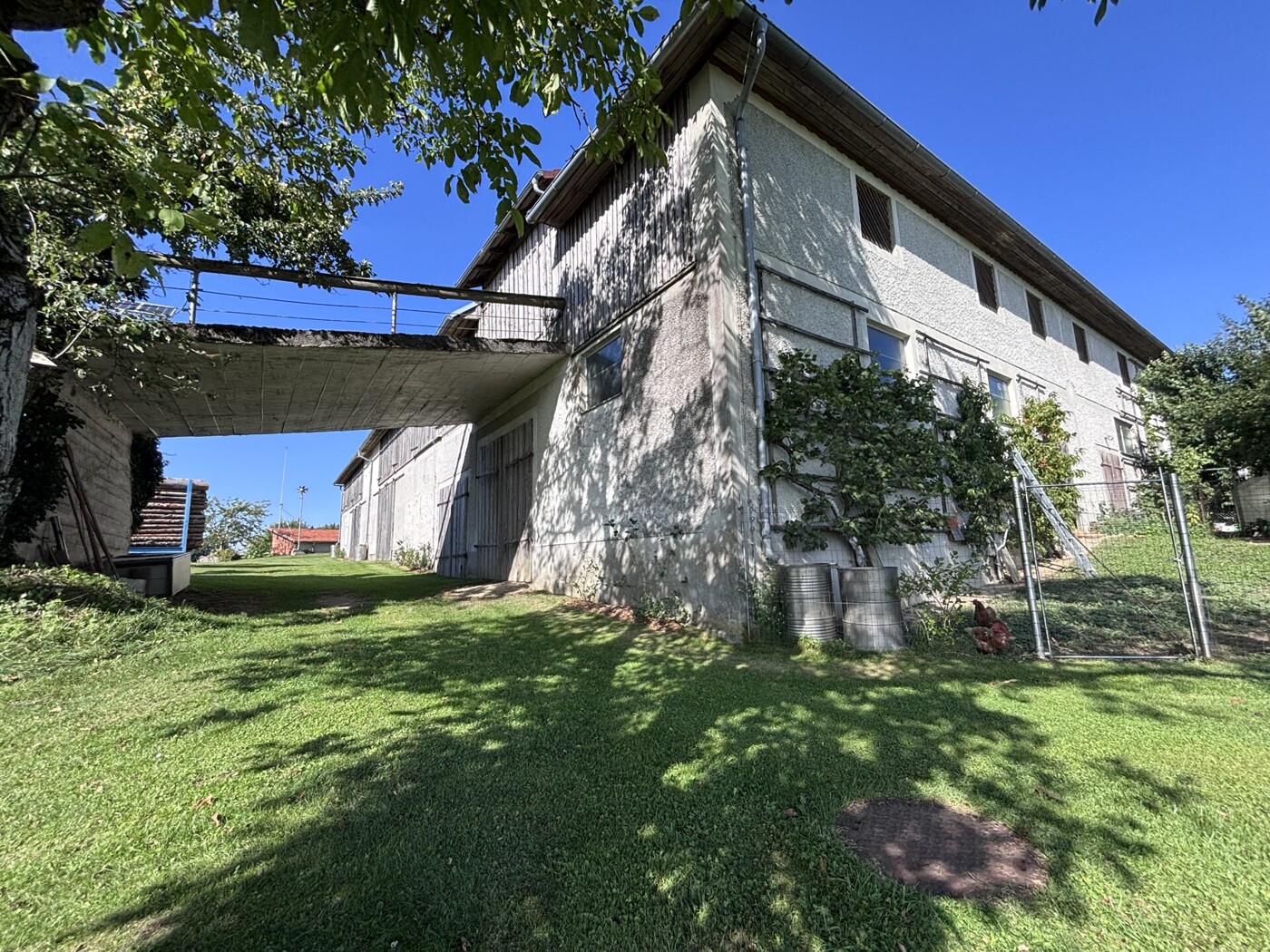 Hocheinfahrt Heuboden