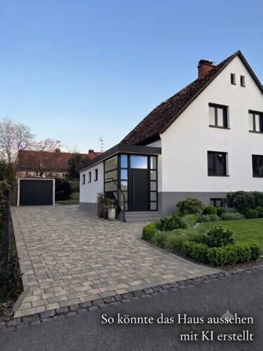 Hausansicht KI erstellt