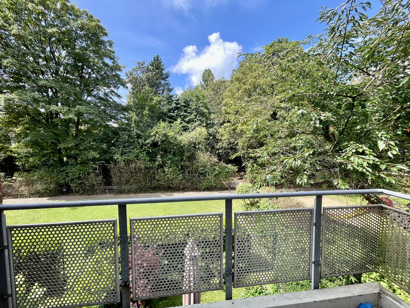 Ihr künftiger Blick vom Balkon