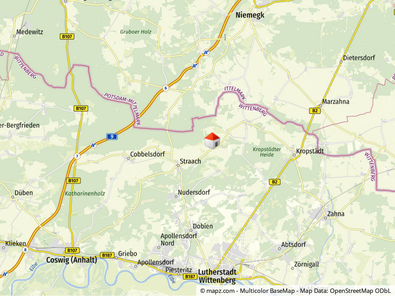 Kartenausschnitt