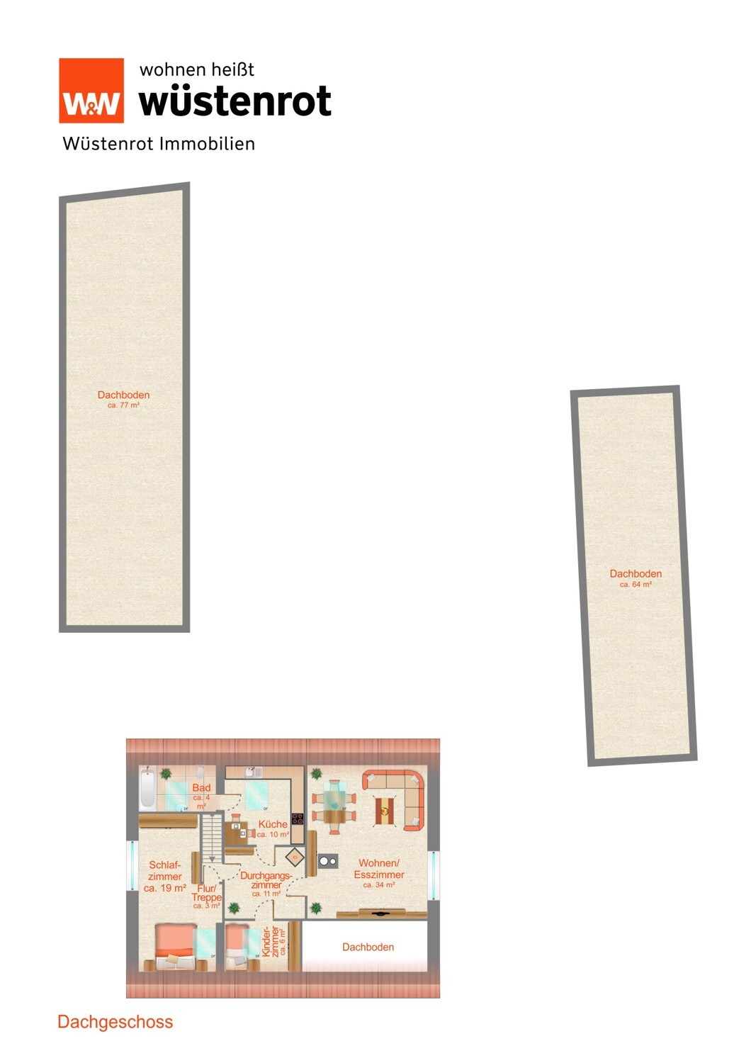 Grundriss Obergeschoss