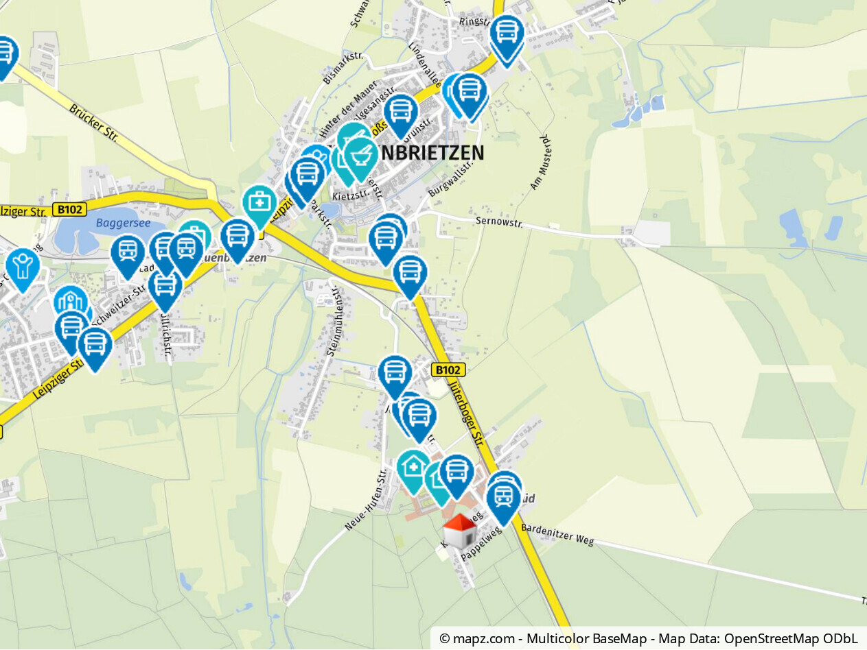 Kartenausschnitt