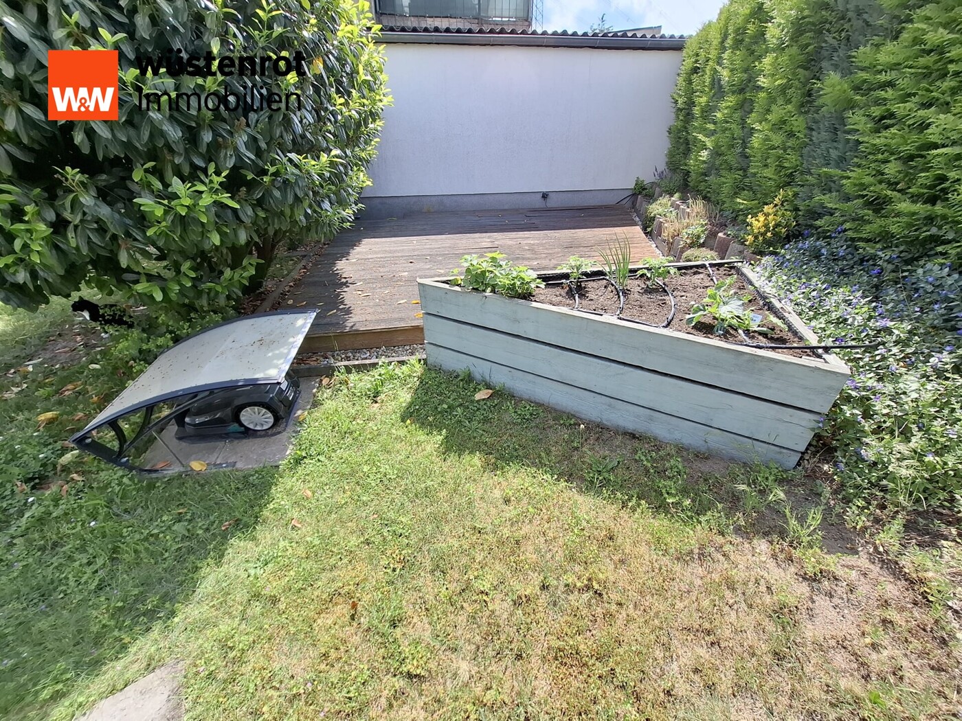 Blick zur Terrasse