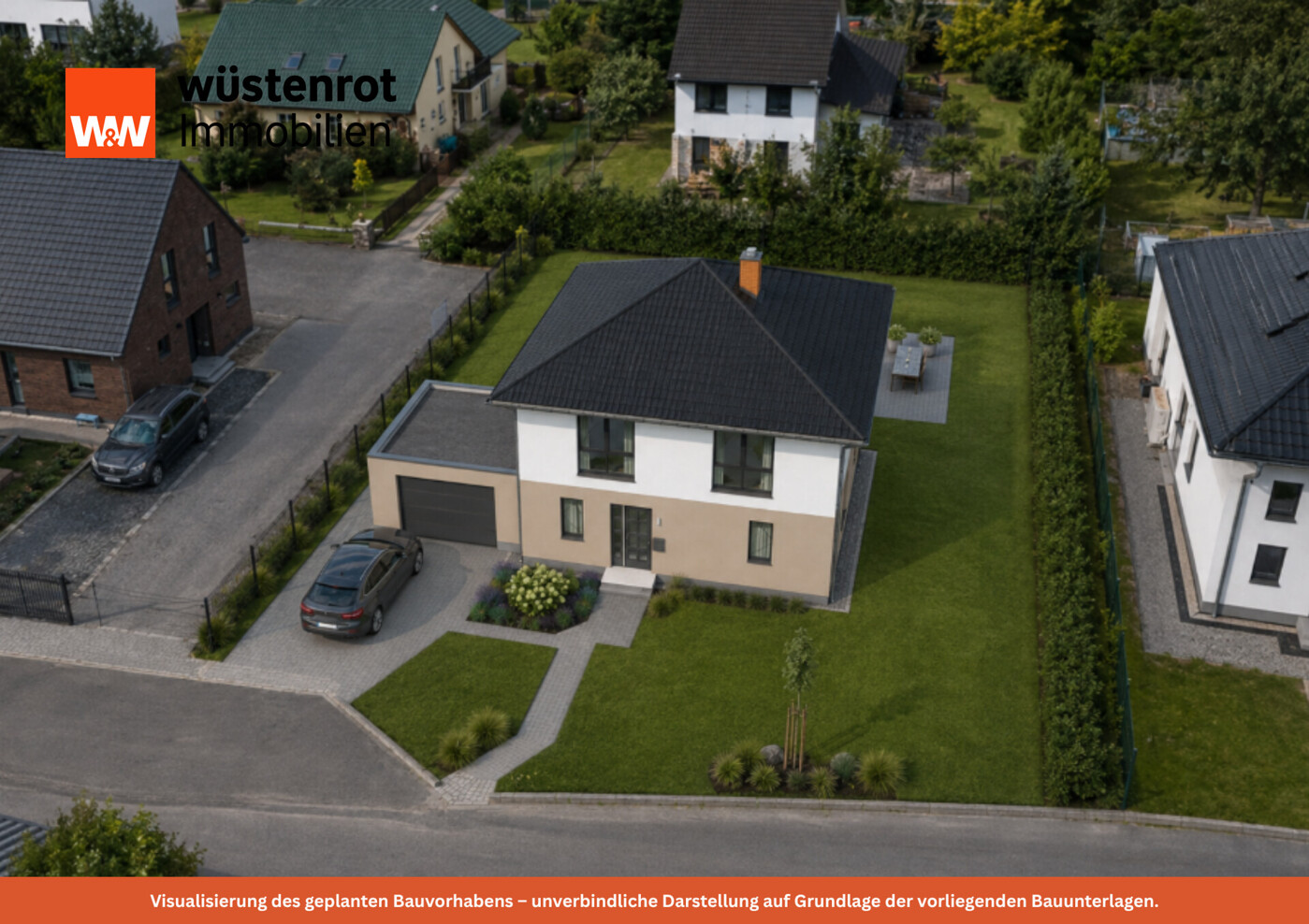 Beispielvisualisierung Bauvorhaben