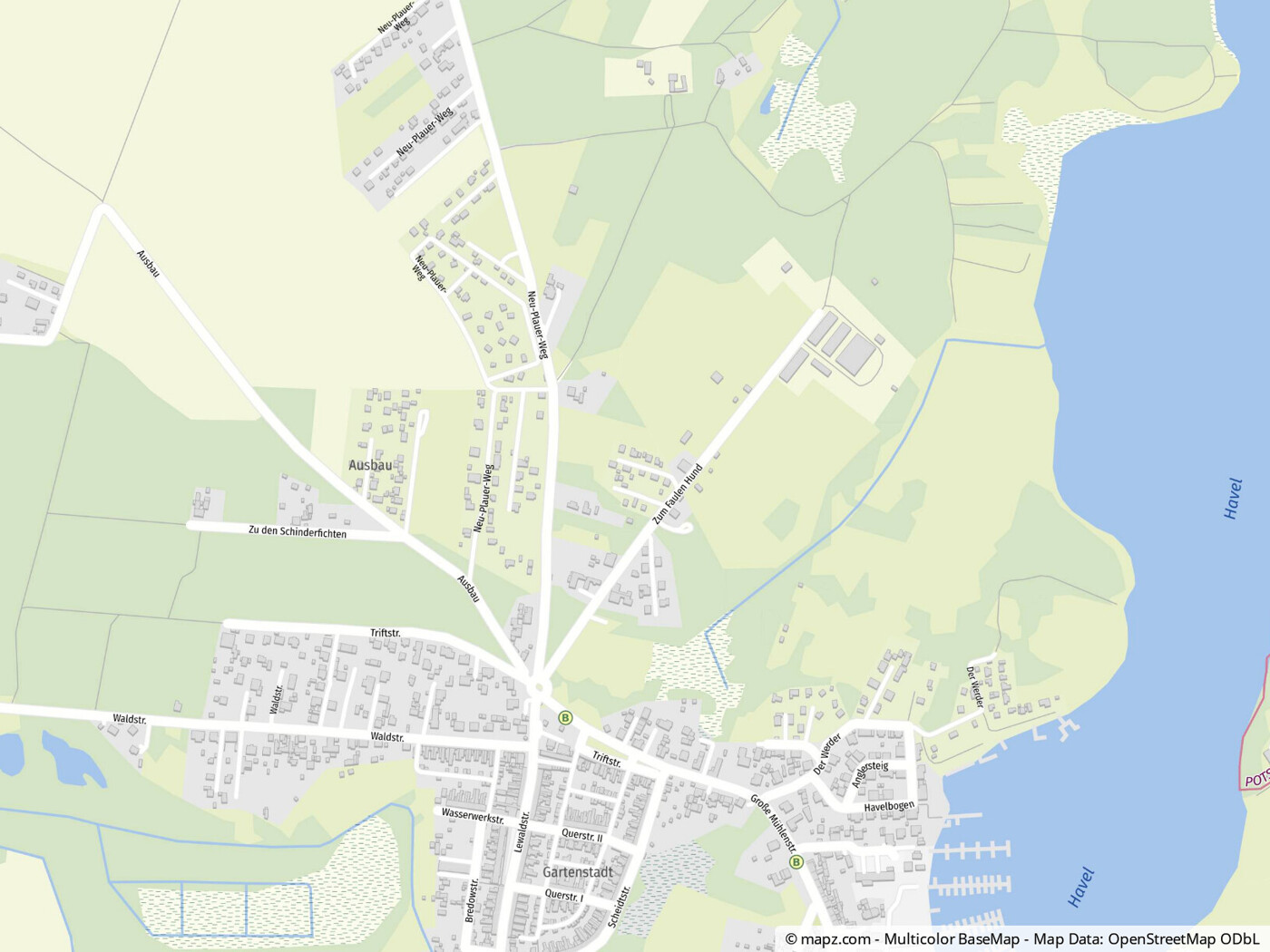 Kartenausschnitt