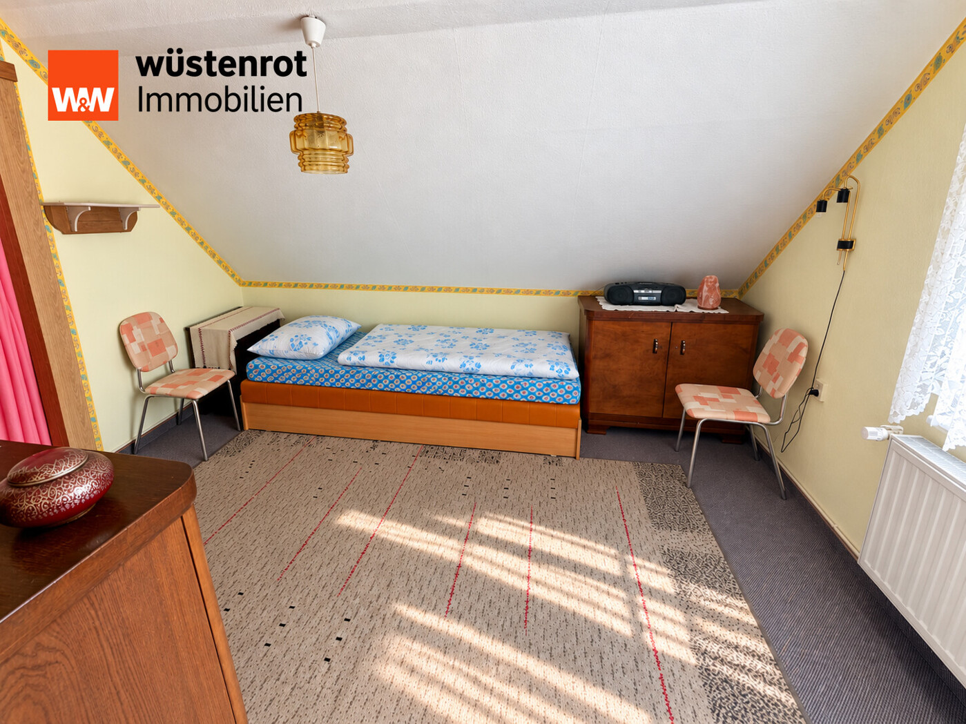 Zimmer im Dachgeschoss