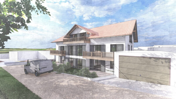 Visualisierung Mehrfamilienhaus