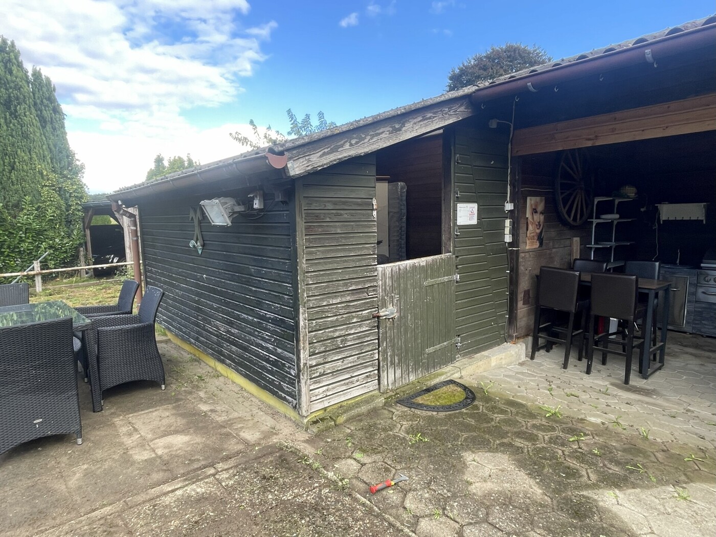 Pferdestall Schuppen