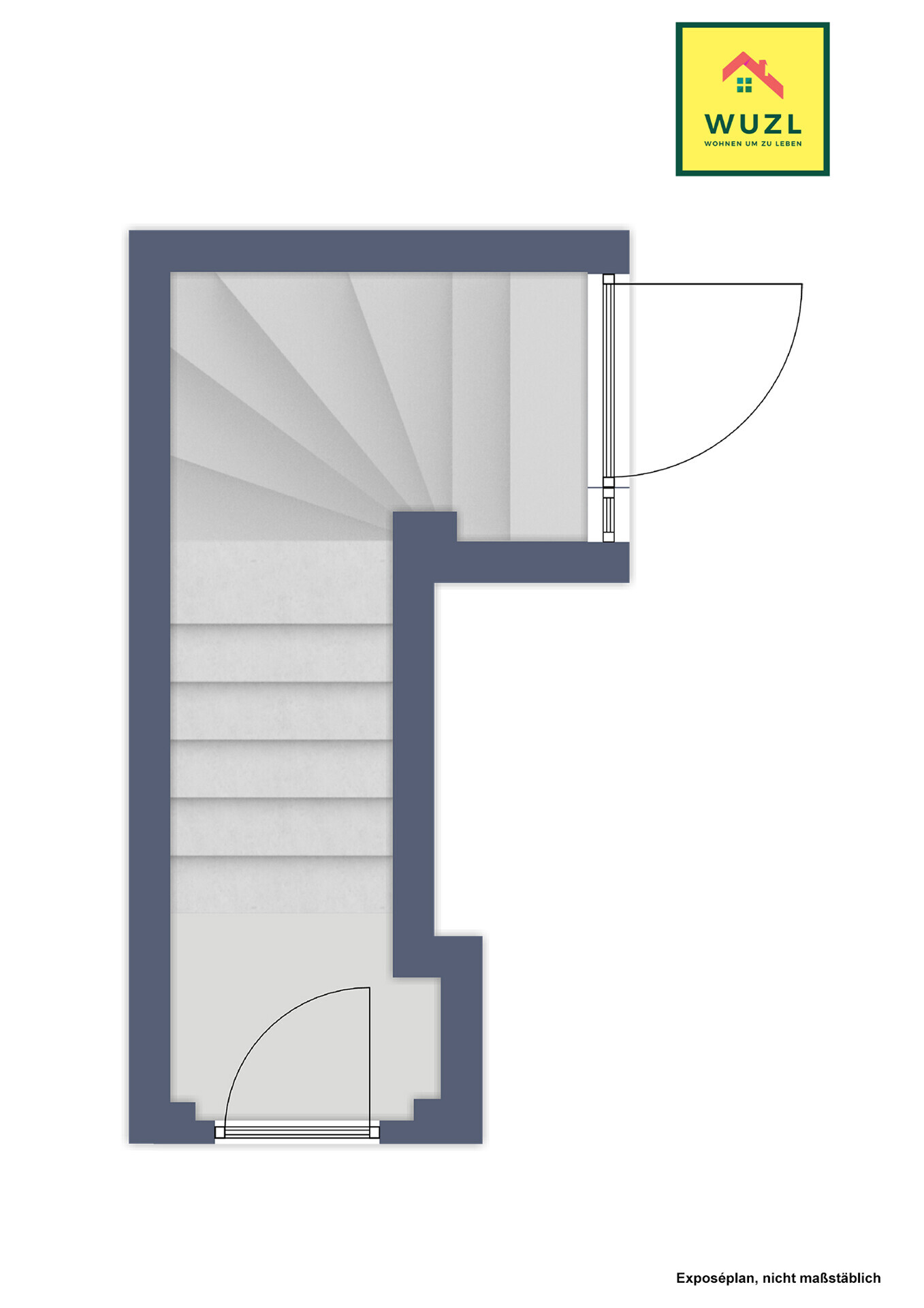 GR Treppenhaus Lüneburger Landstr 25