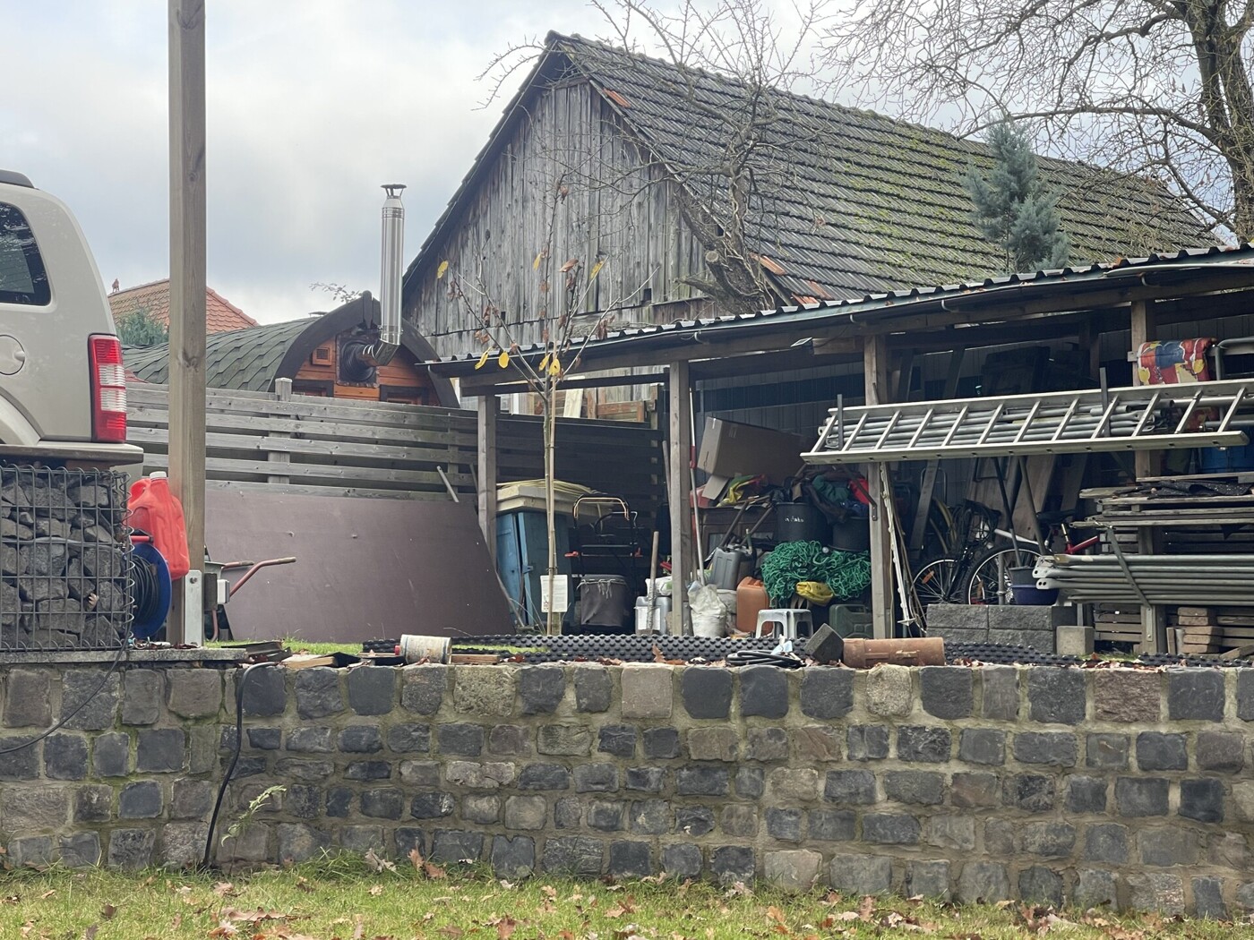 Bestand Lager und Nebengebäudebereich