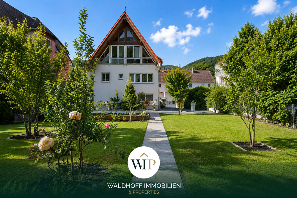Charmantes Einfamilienhaus mit traumhaftem Garten und Zugang zum Speyerbach