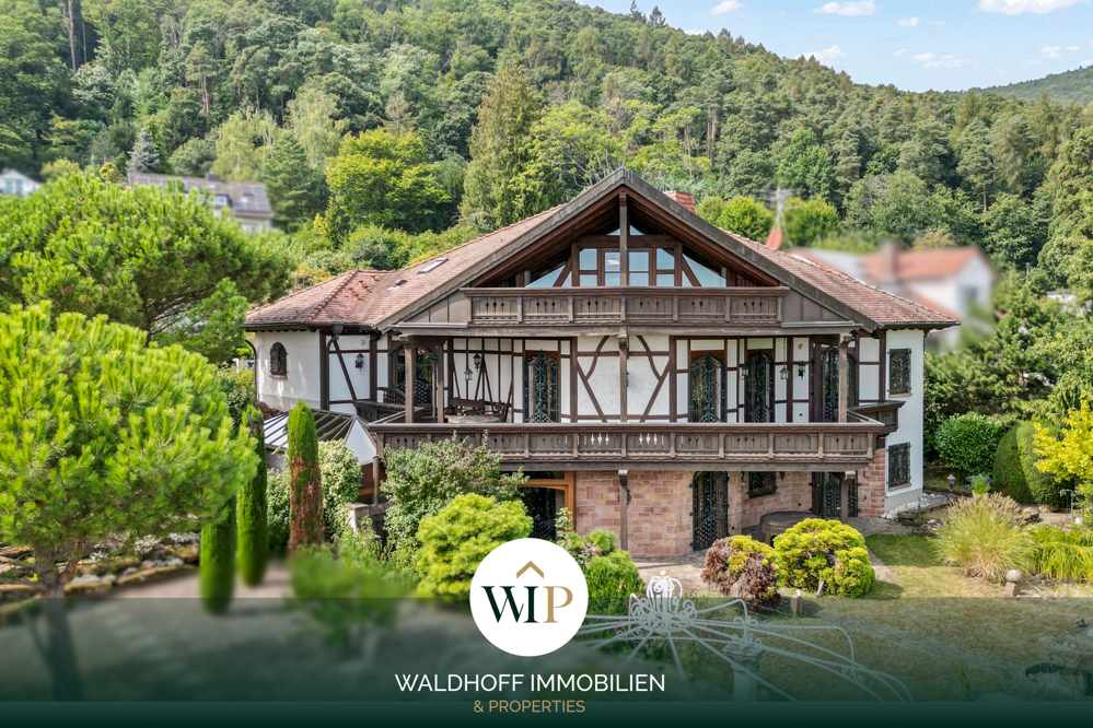 Luxuriöse Villa in Weyher mit Panoramablick und großzügigem Grundstück