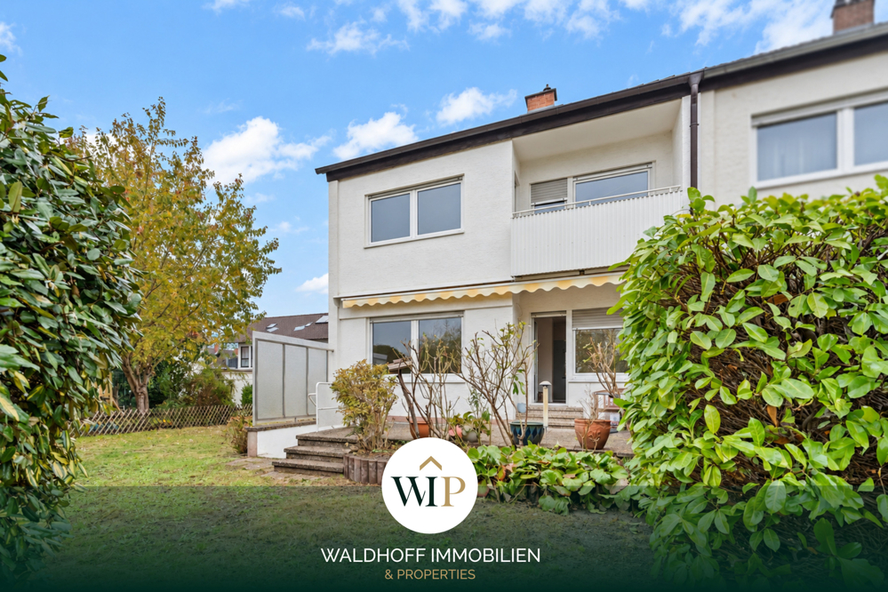 Reihenendhaus mit großem Garten und Garage zur Miete – Erstbezug nach Kernsanierung