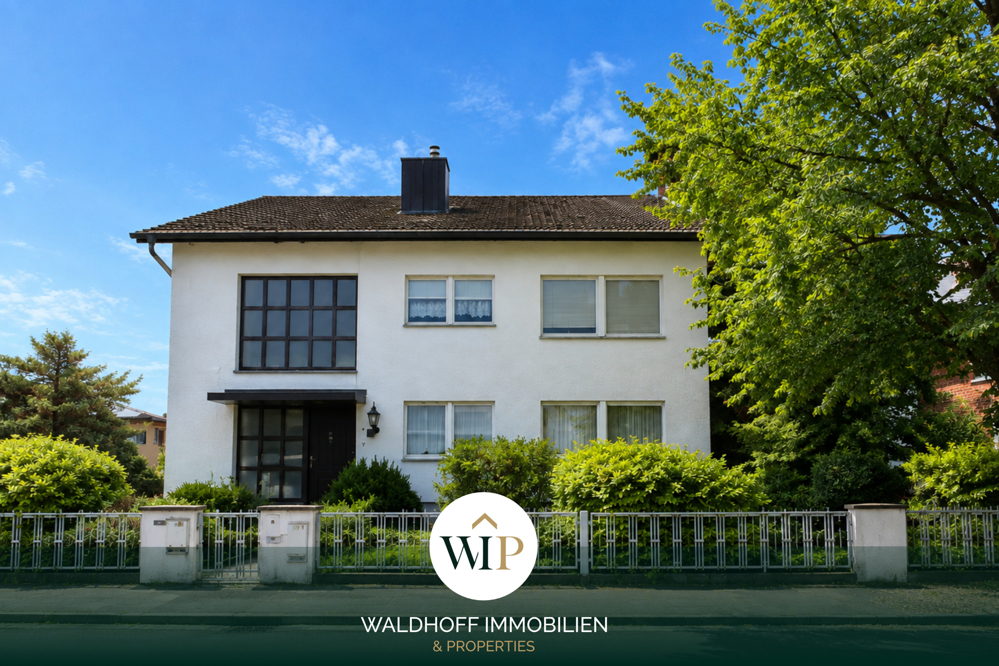 Wecken Sie dieses Zweifamilienhaus aus dem Dornröschenschlaf!