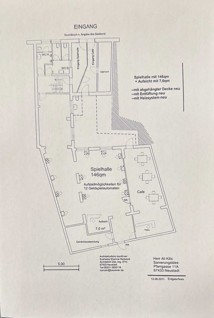 Grundriss Bestand