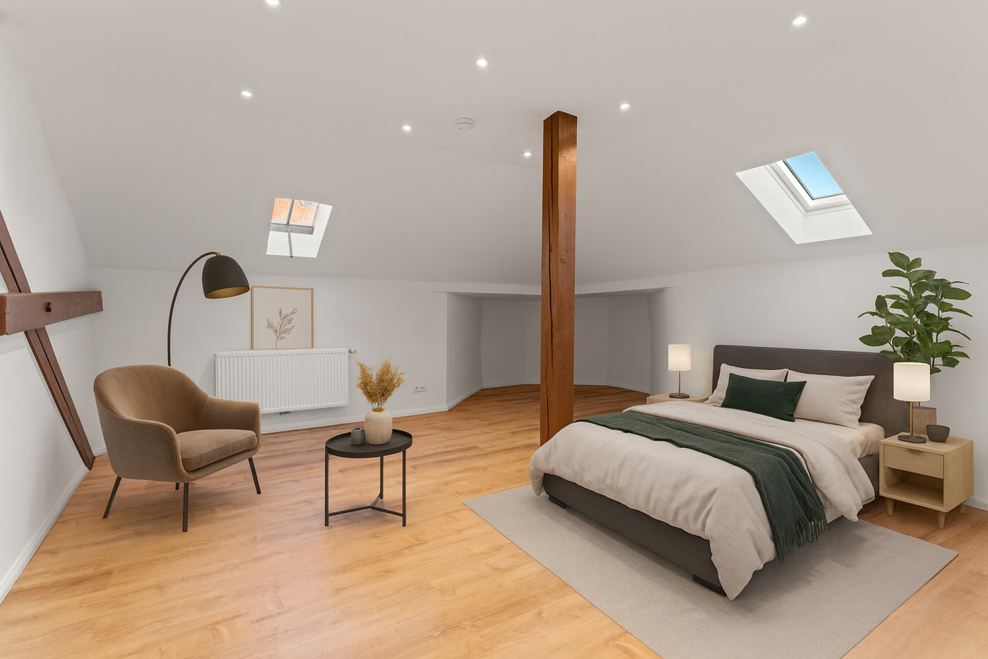 Schlafzimmer nacher