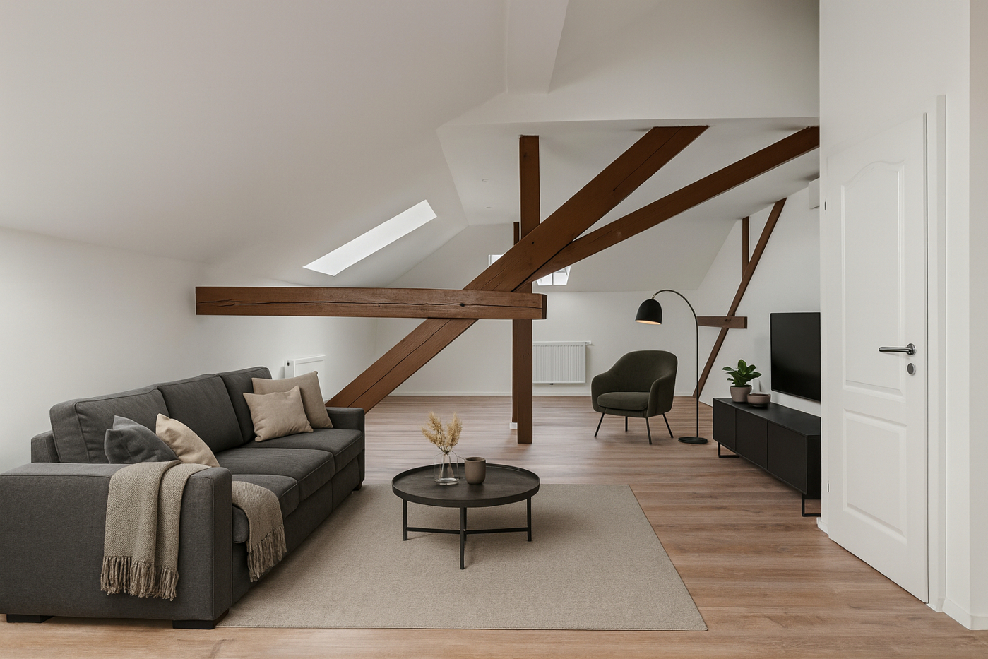 Wohnzimmer nacher