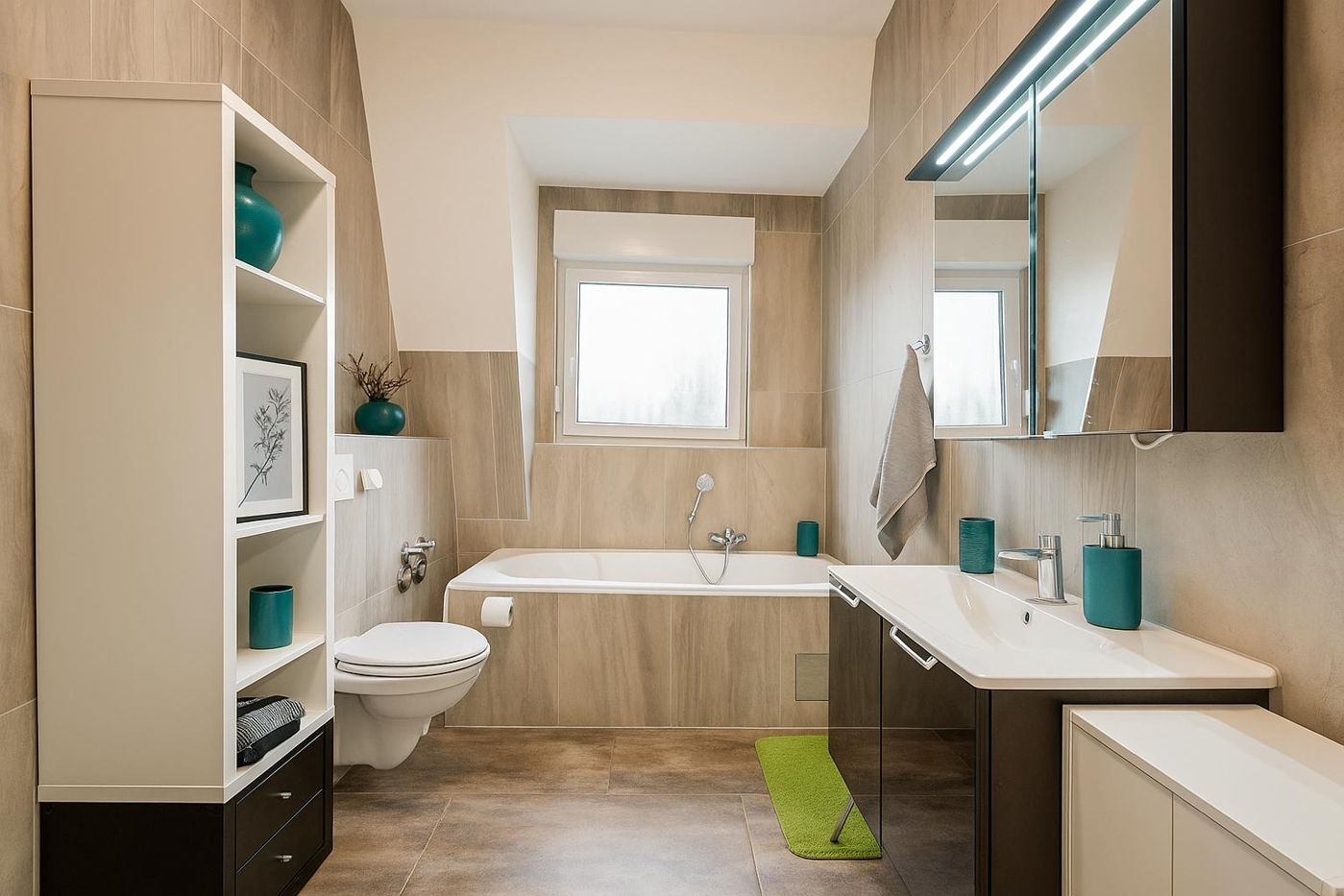 Badezimmer - Staging