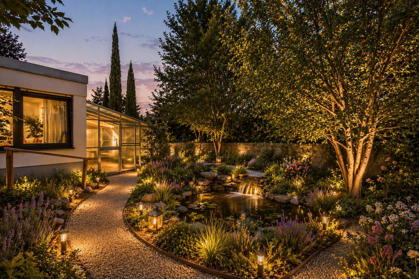 Garten Einrichtungsbeispiel