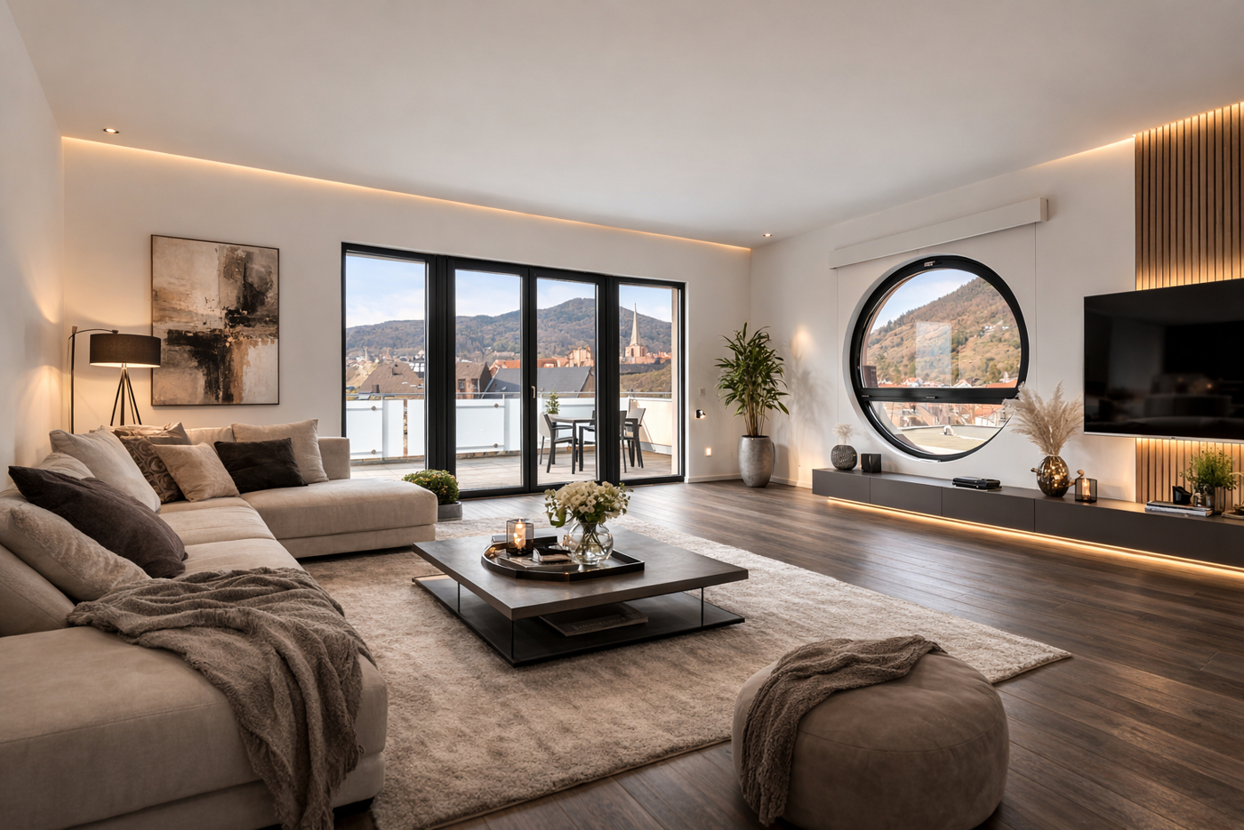 Wohnzimmer Wohnbeispiel