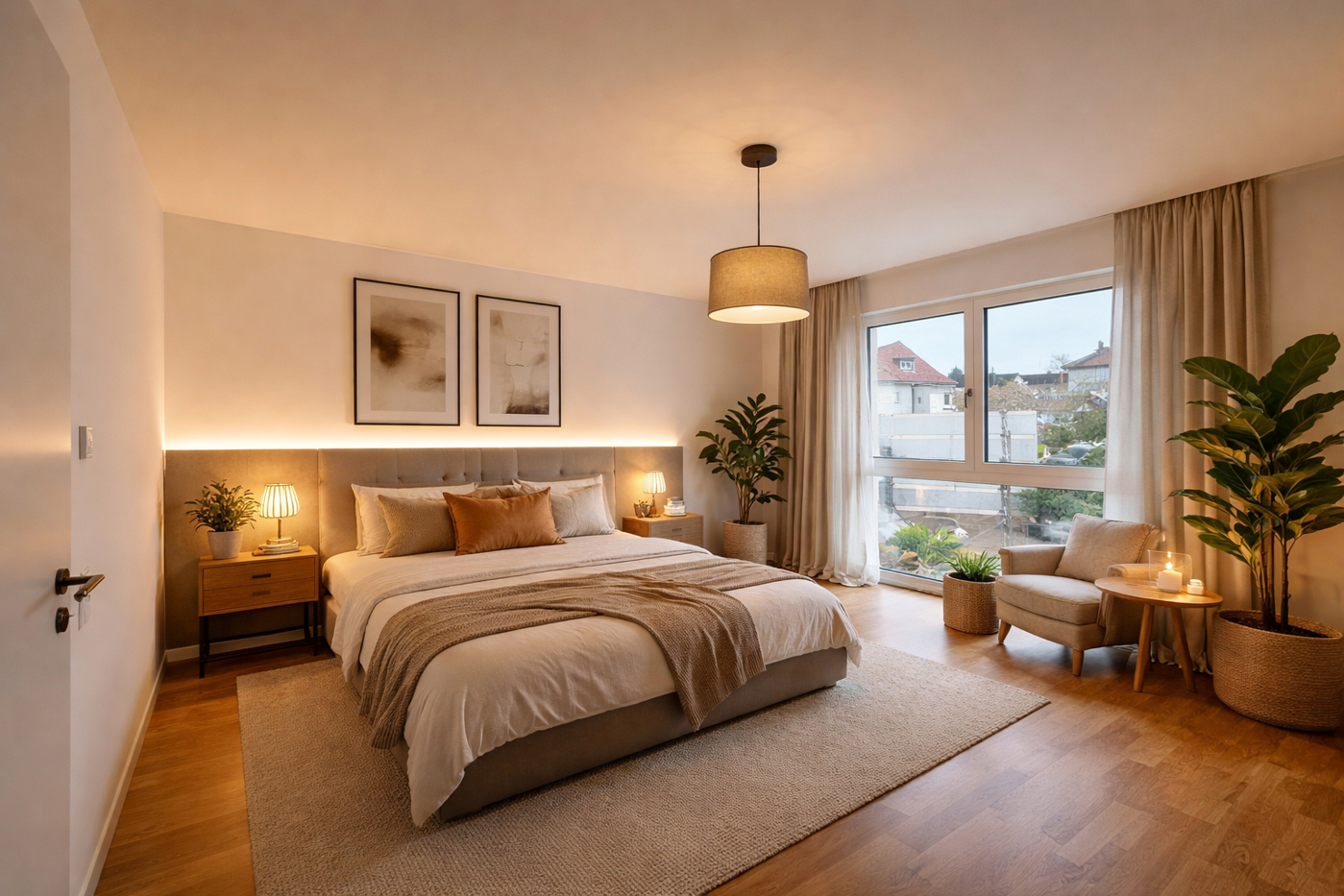 Schlafzimmer Einrichtungsbeispiel