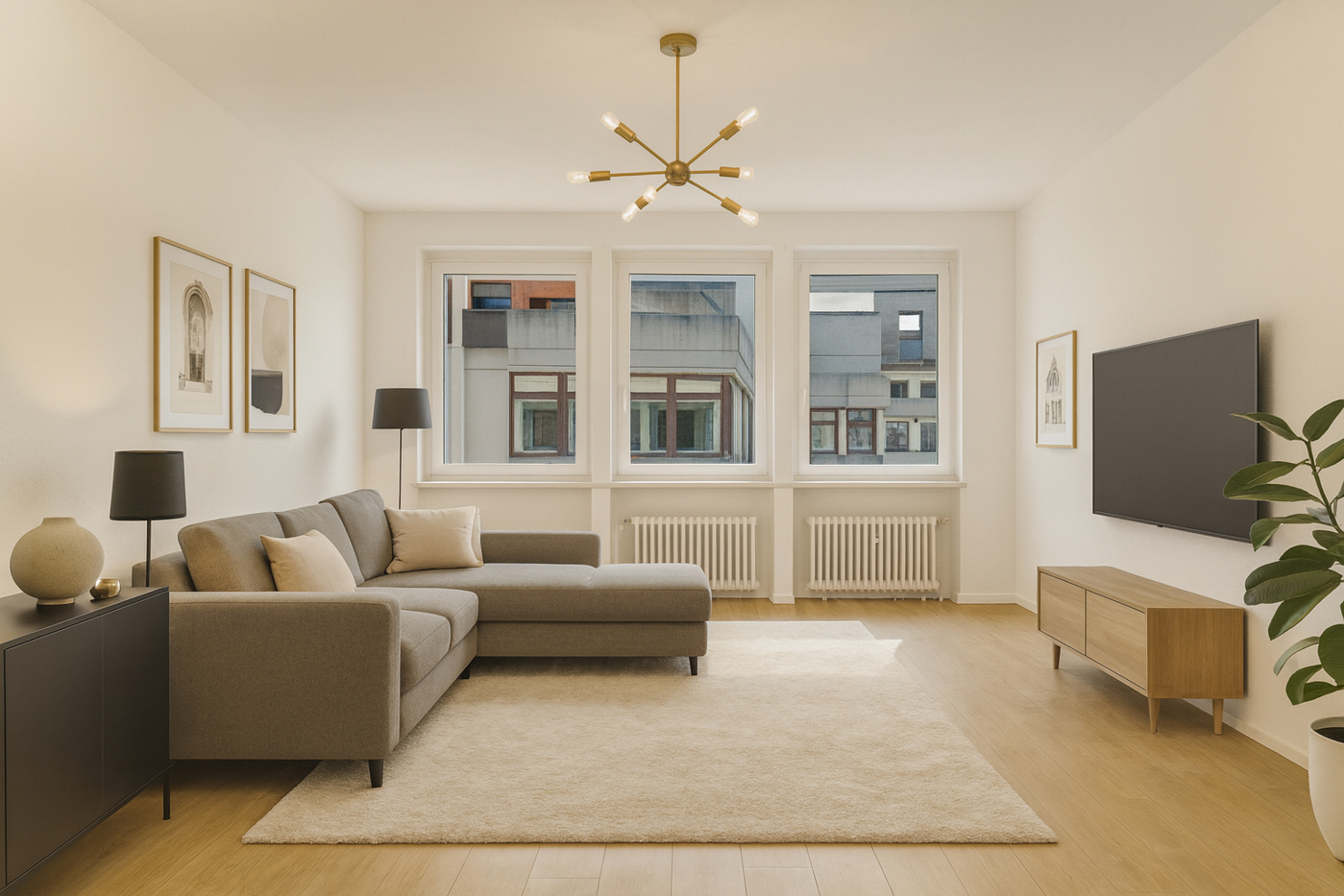 Wohnzimmer (Staging)