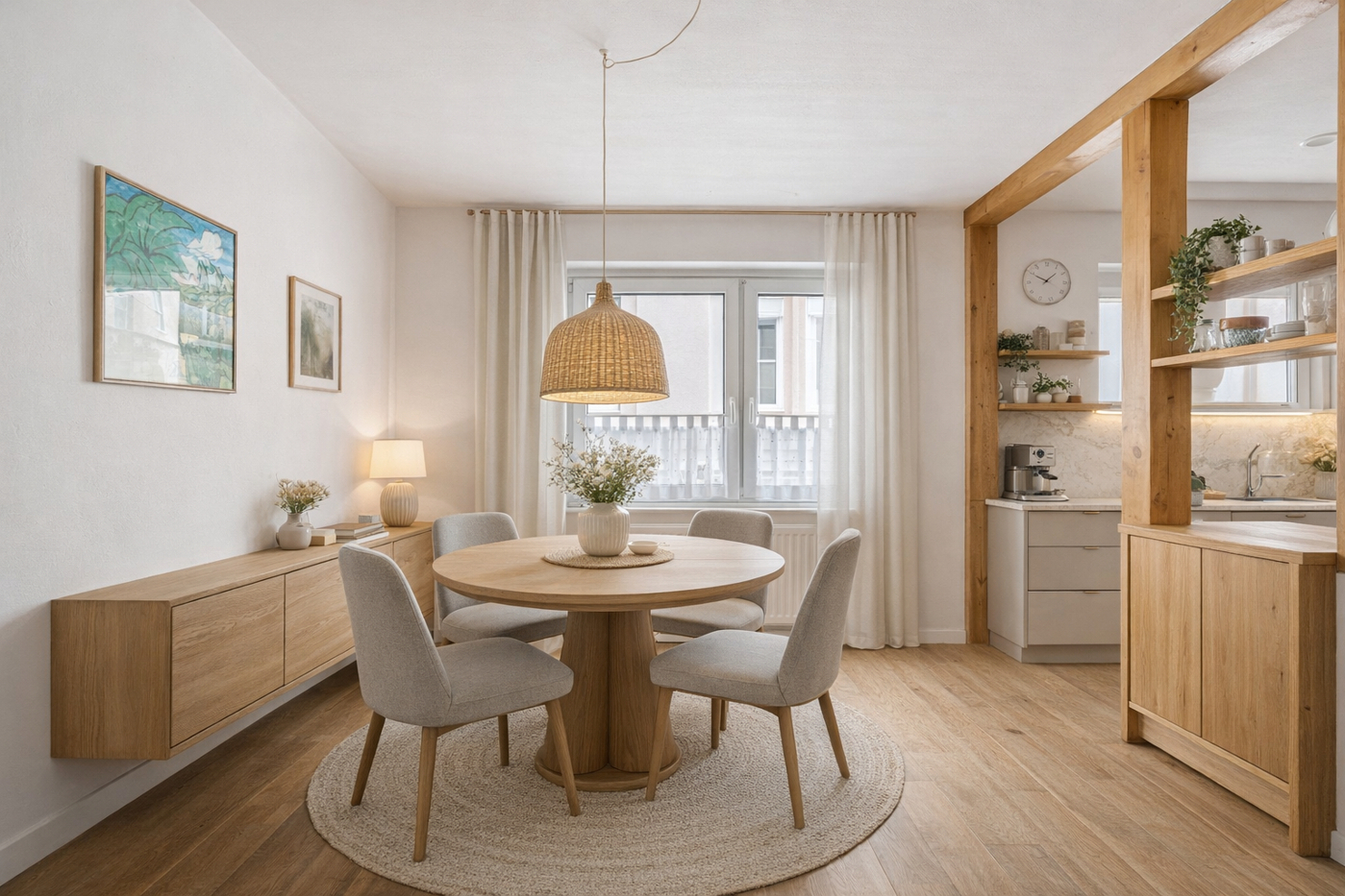 Essbereich Staging
