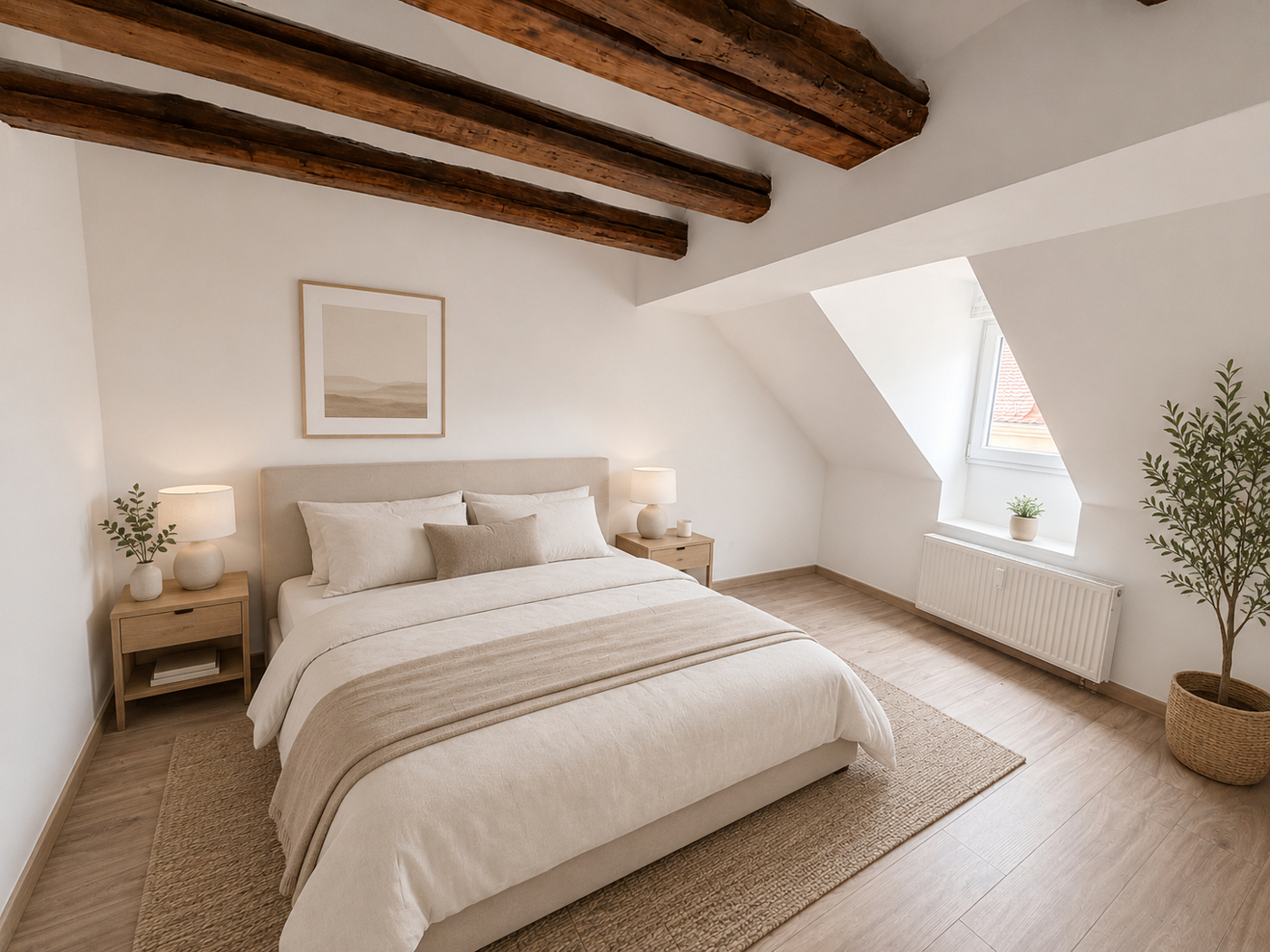 Schlafzimmer Staging