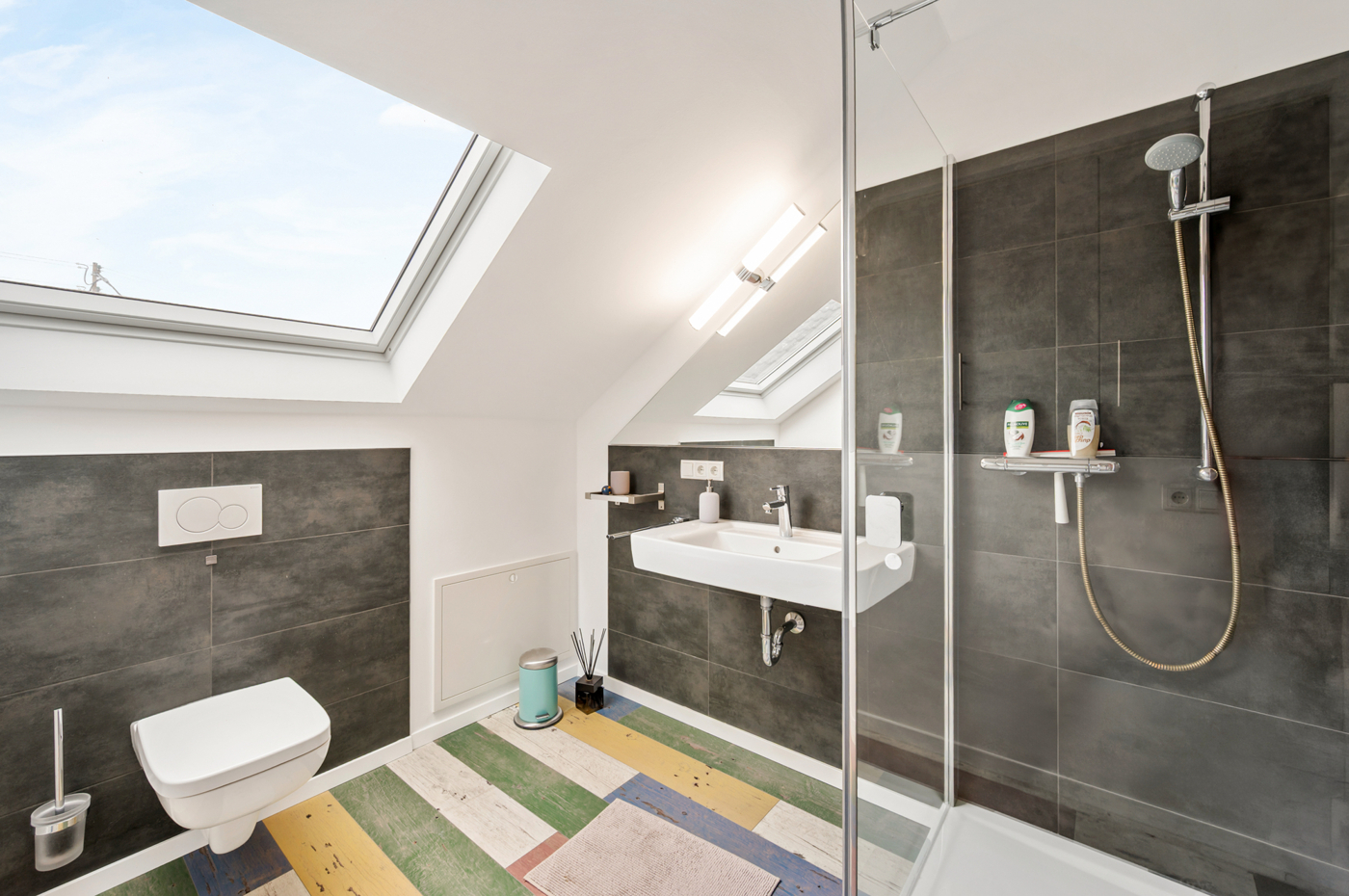 Badezimmer Dachgeschoss