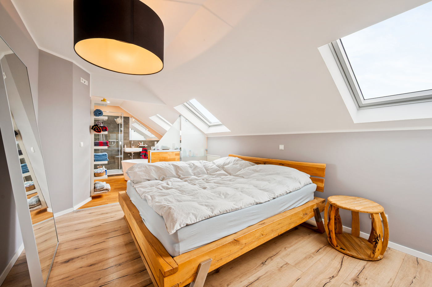 Schlafzimmer Dachgeschoss