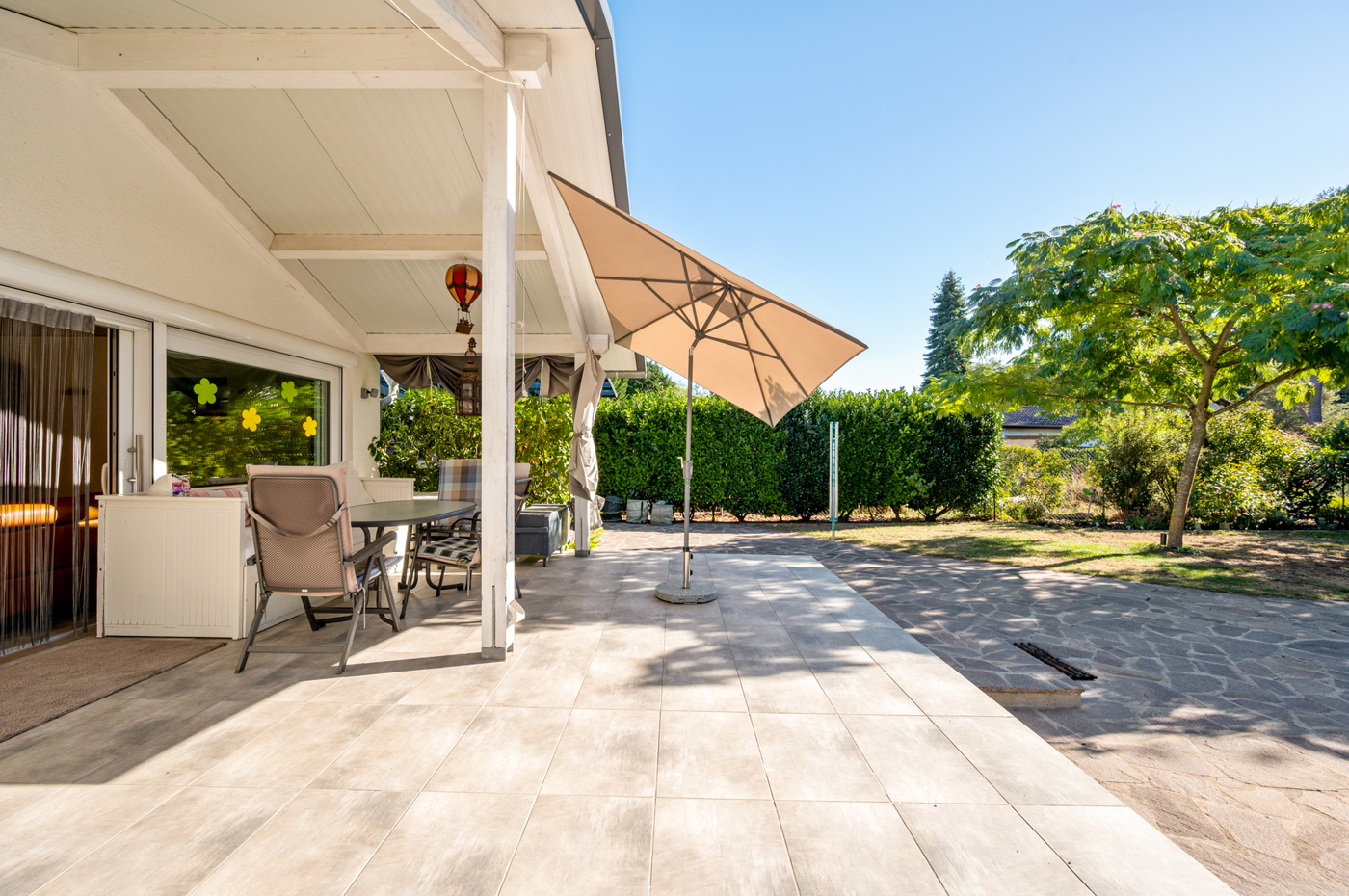 Terrasse.