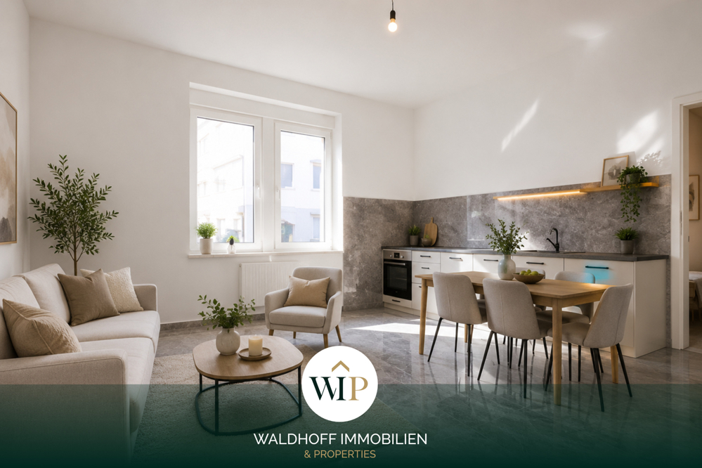 Kernsanierte 3-Zimmer-Wohnung zur Vermietung in Jugendstilvilla