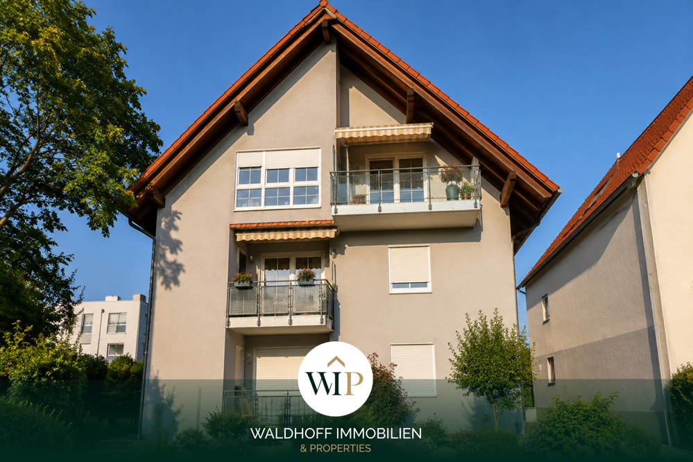 Tolle 2 ZKB Wohnung mit Balkon und Tiefgaragenplatz