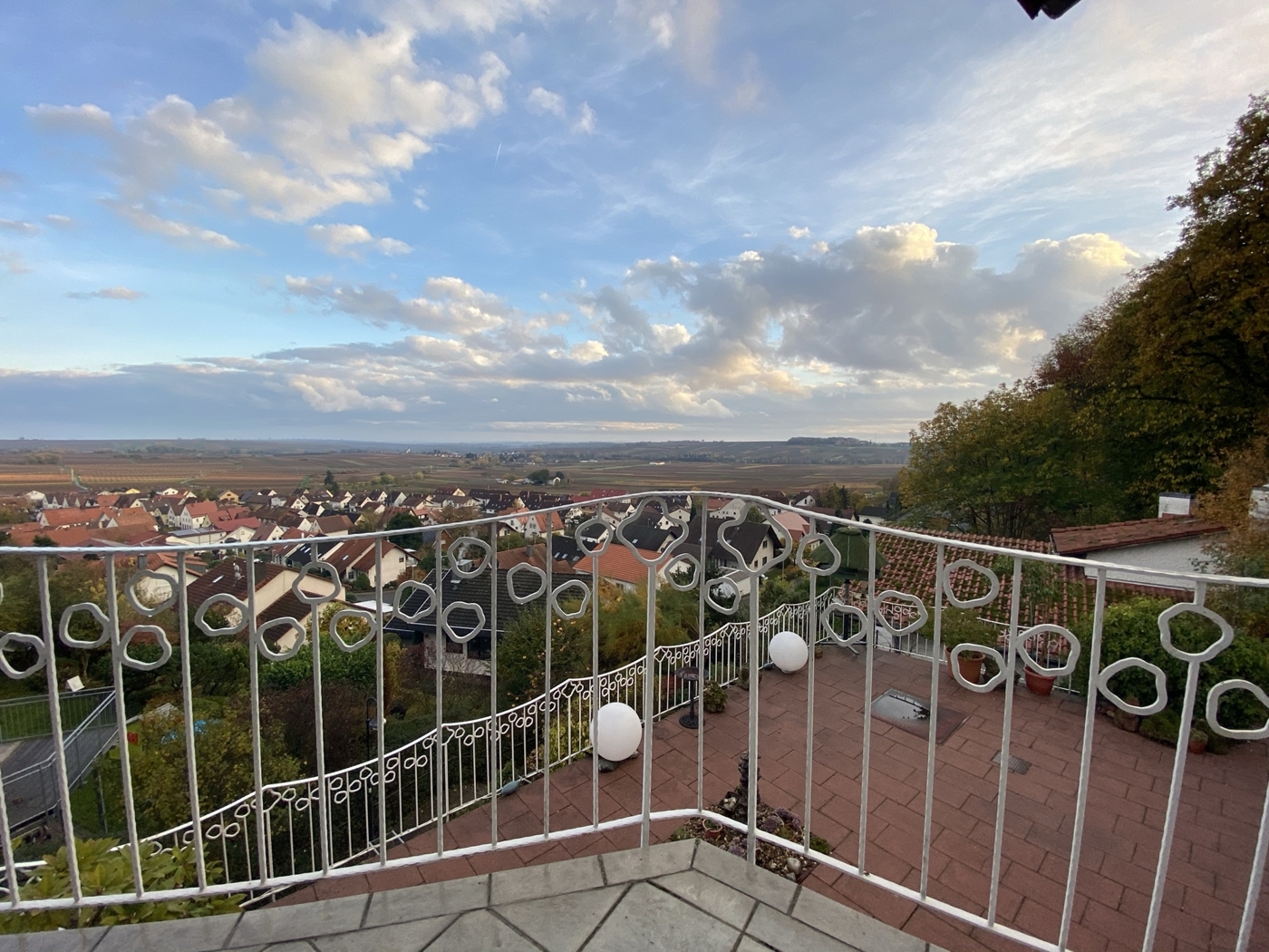 Blick vom Panoramabalkon