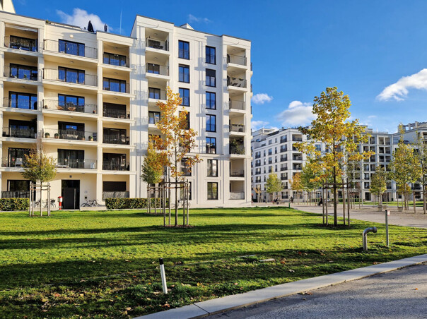 Autofreie Parkanlage