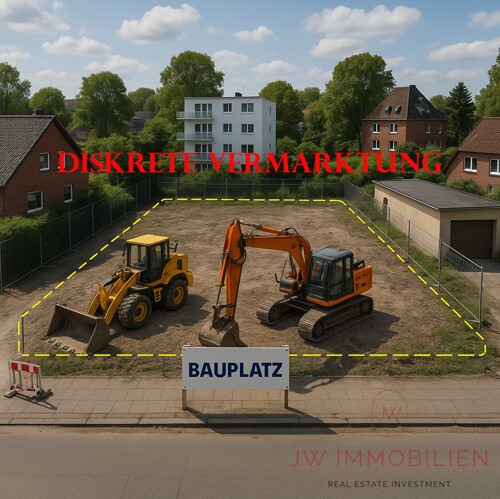 Bauplatz_Diskrete Vermarktung