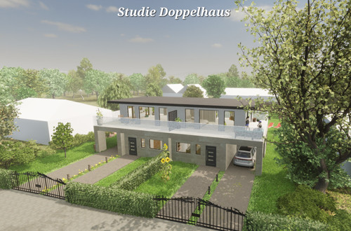 Studie Doppelhaus 