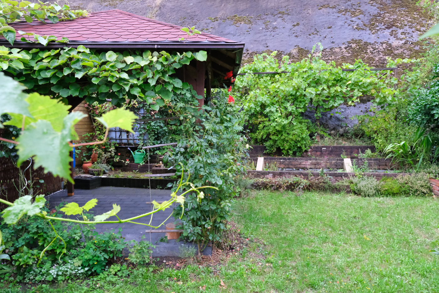 Garten m.Pavillon