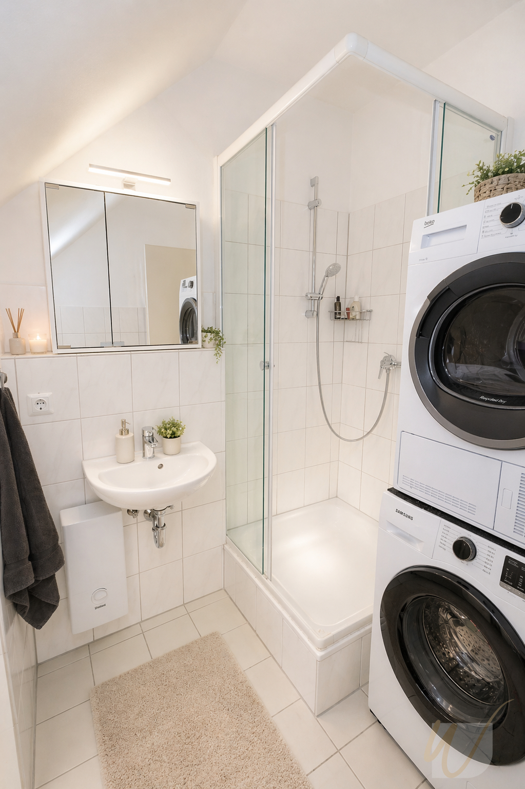 Badezimmer Musterwohnung
