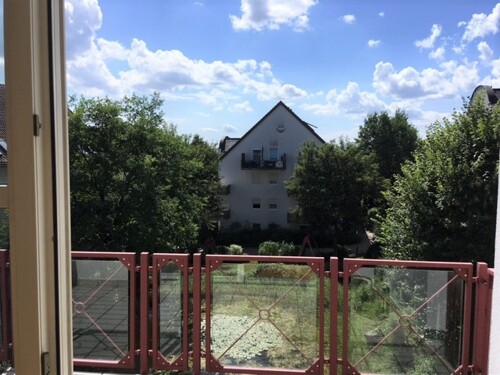 Ausblick mit Balkon