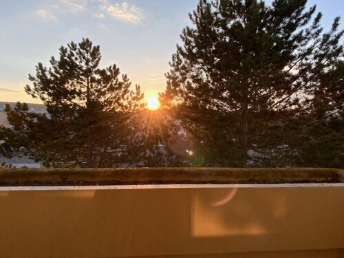 Abendstimmung Balkon