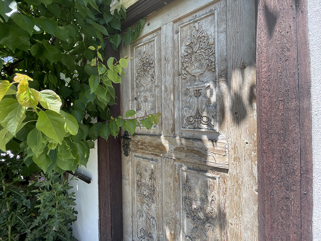 Wunderschöne Hauseingangstür