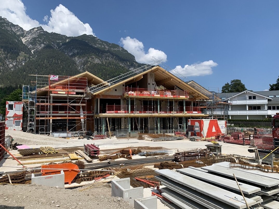 Ansicht der Wohnungen