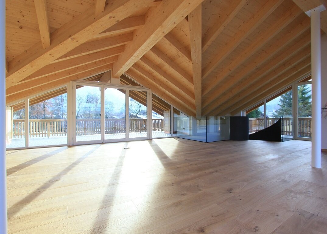 Gehackter Sichtdachtstuhl