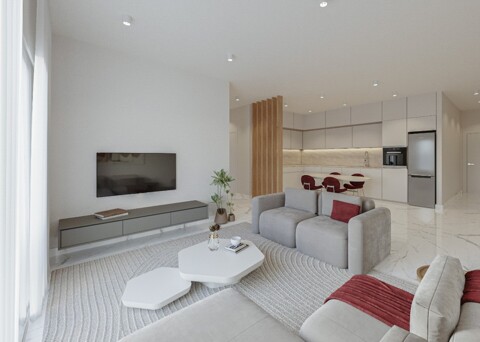 Charmantes Neubauapartment mit großzügiger Veranda in Meeresnähe
